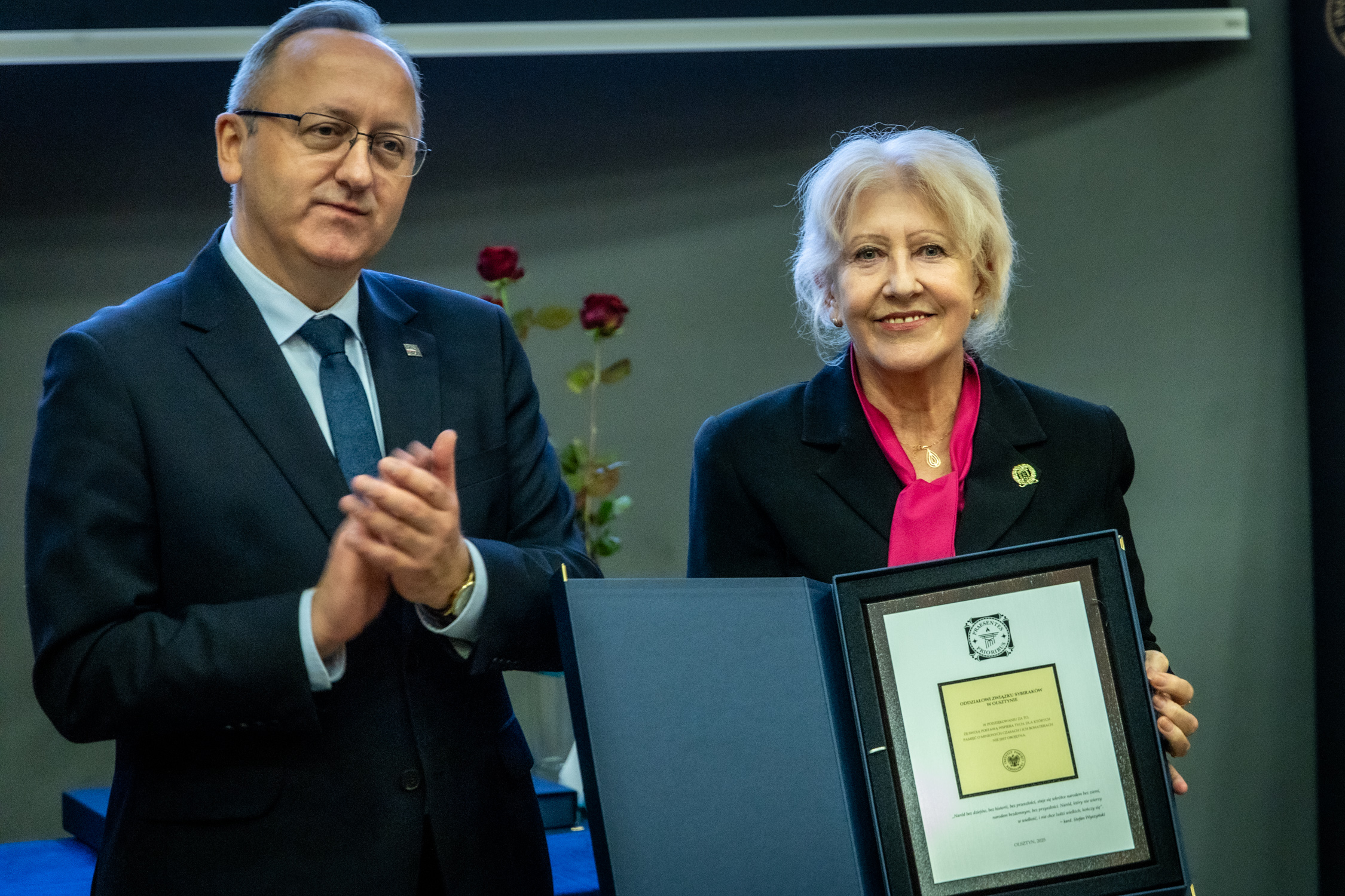 Uroczystość wręczenia Krzyży Wolności i Solidarności oraz nagrody „Praesentes Prioribus” – 28.11.2025